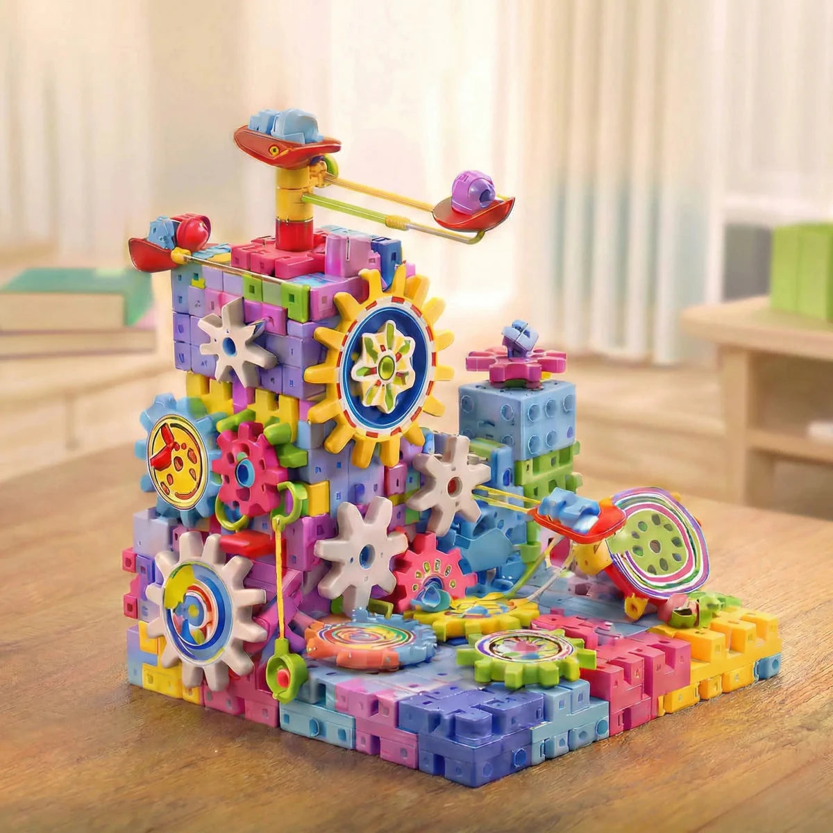 Dynamic building gears set 83 pieces - SmartieClub