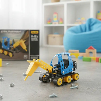 Mechanical excavator construction game - SmartieClub