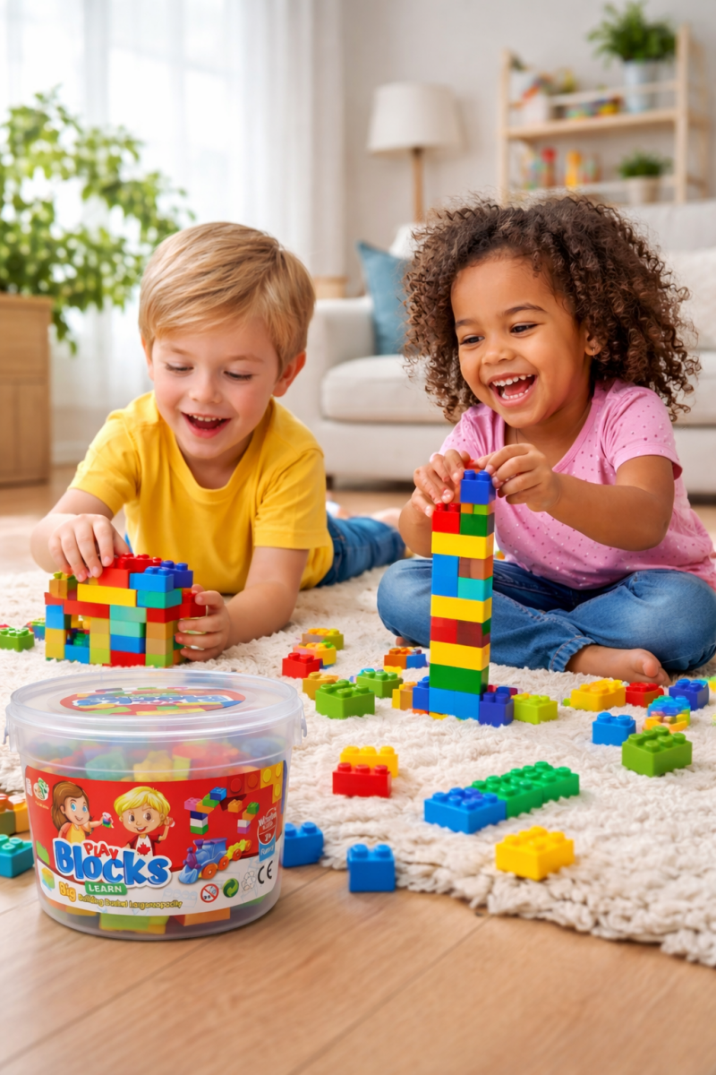 Building blocks bucket - SmartieClub