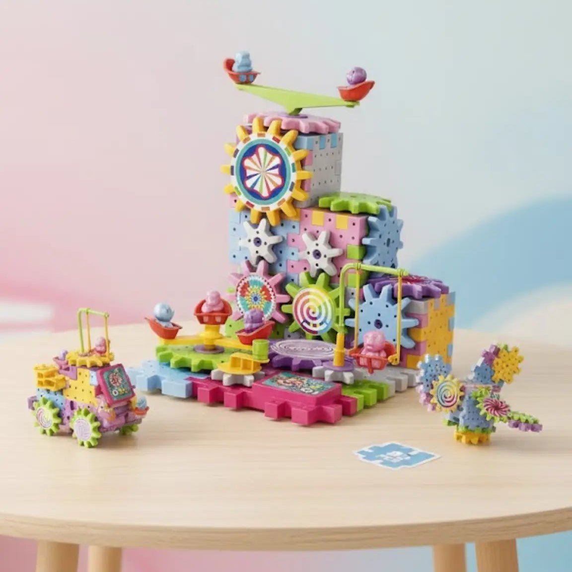 Dynamic building gears set 83 pieces - SmartieClub