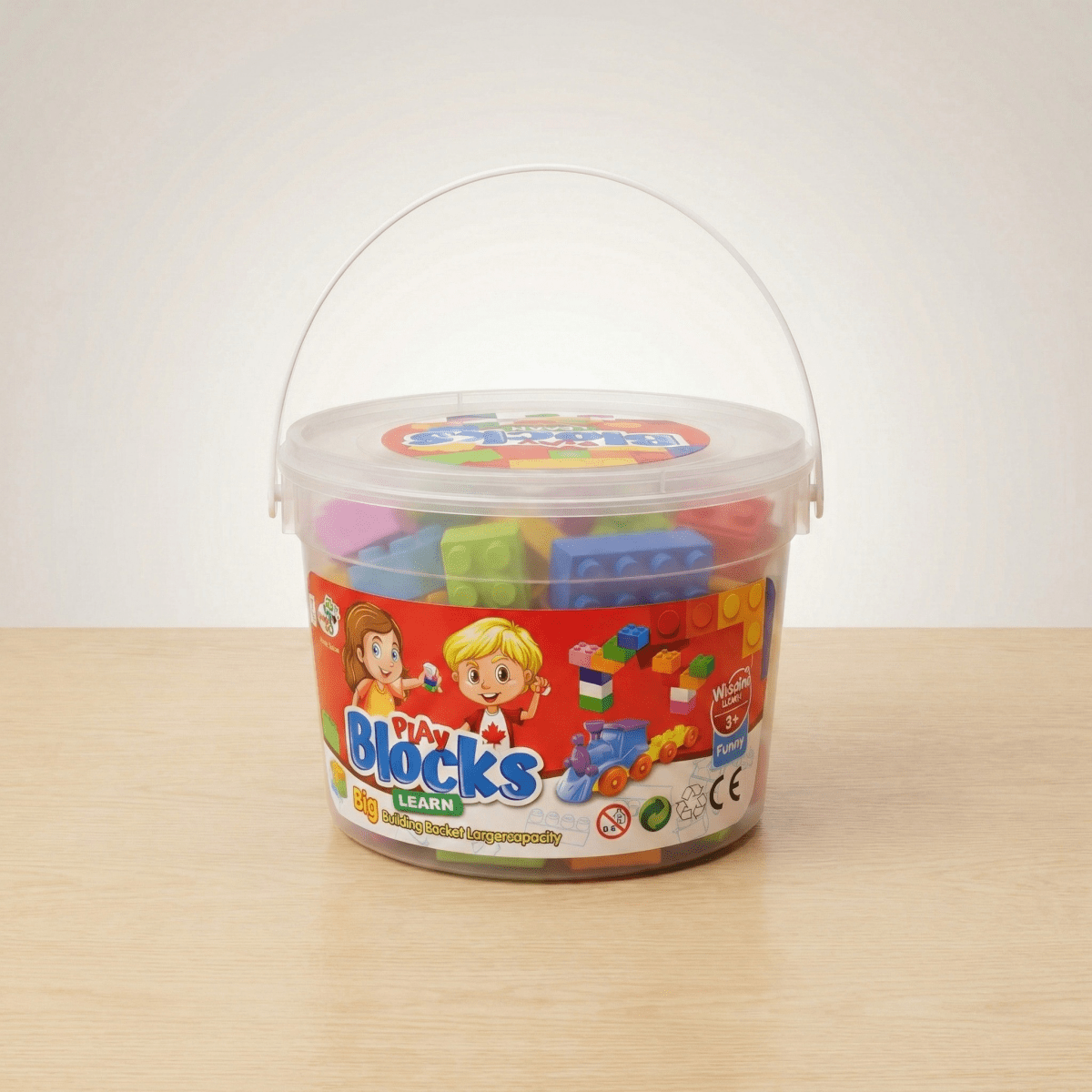 Building blocks bucket - SmartieClub